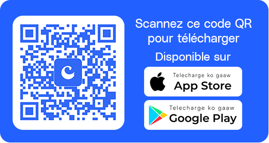 image QR Code et logo Appestore et playstore